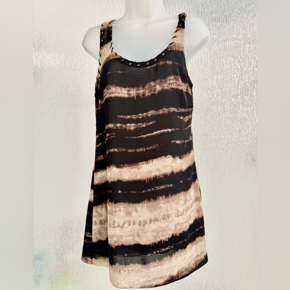 Stylish Black and Brown Women's Dress -Very Chic and Sexy